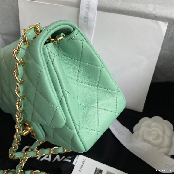First Bag Ru BAG FLAP CHANEL 17CM 0814